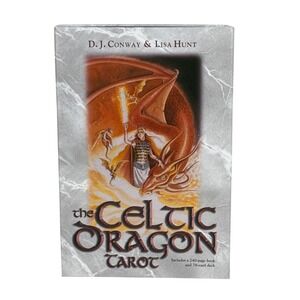 The Celtic Dragon Tarot by D.J. Conway & Lisa Hunt 78 Cards + Book Llewellyn Set
